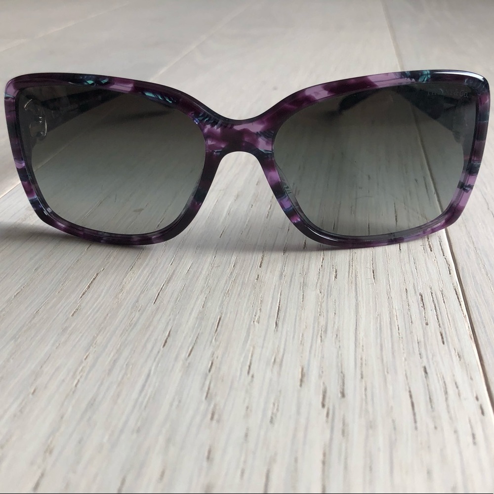 Tiffany & Co purple with turquoise detailing